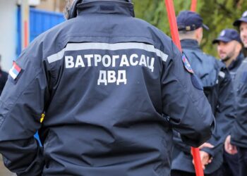 Zapalio se autobus kod Smedereva