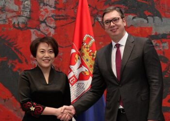 Ambasadorka Kine u oproštajnoj poseti Smederevu