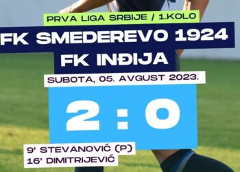 Smederevo porazilo Inđiju