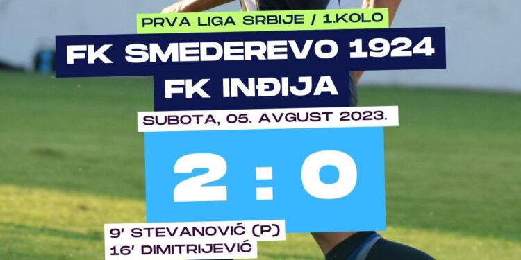 Smederevo porazilo Inđiju