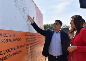 Ministarka Vujović obišla radove na najvećem ekološkom projektu u Smederevu