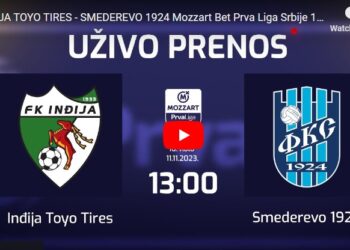 Fudbaleri Smedereva pobedili u Inđiji (VIDEO)