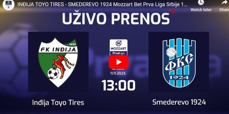 Fudbaleri Smedereva pobedili u Inđiji (VIDEO)