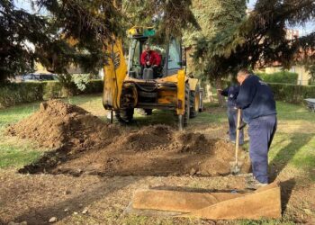 Velika Plana: Počeli radovi na novom dečjem igralištu