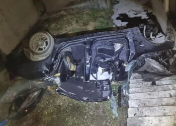 Kovinka u Smederevu slupala BMW. Kilometar sat zaglavljen na 240 km/h