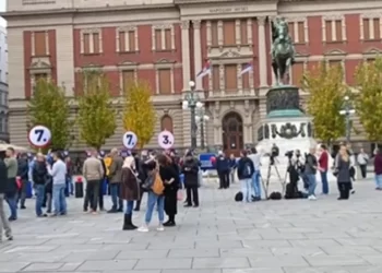 Simpatizer Vuka Jeremića ismejao đilasovce: Niti ste najjači, niti imate realnu podršku, sve što vi radite je veštački!