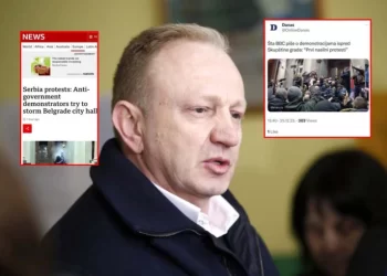Tabloid „Danas“ preneo BBC: „Đilasova koalicija je započela nasilje u Beogradu i nasilno otimanje vlasti!“