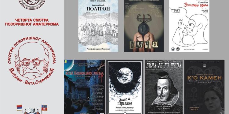 Festival pozorišnog amaterizma u velikoj Plani počinje 26. februara