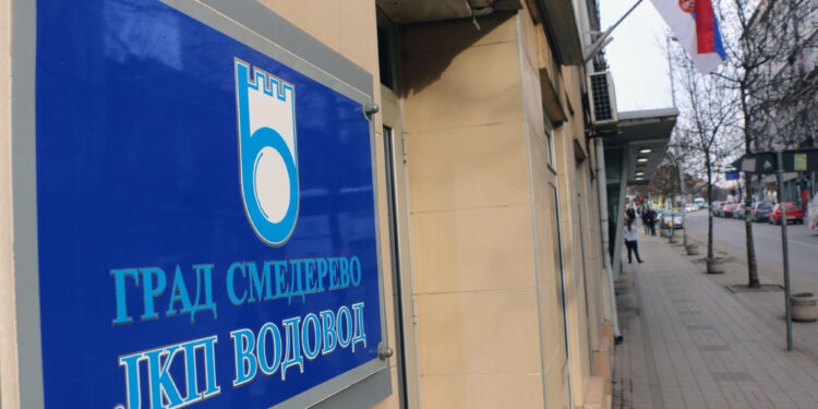 JKP Vodovod Smederevo: Seone bez vode do sutra zbog kvara na pumpnom agregatu