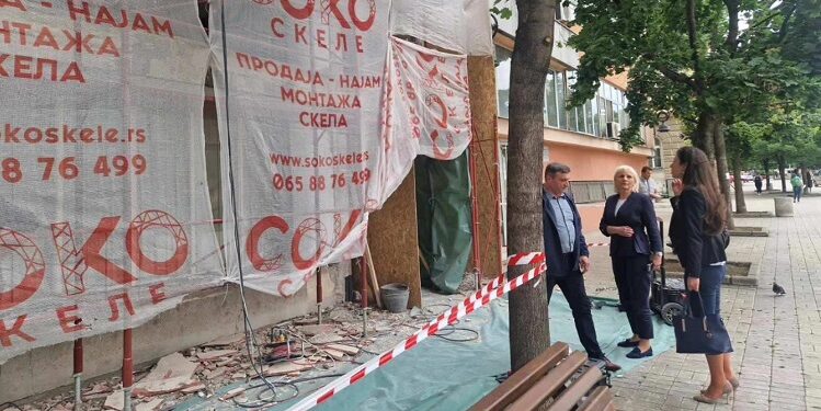 Gradonačelnica Smedereva posetila radove na zgradi Istorijskog arhiva