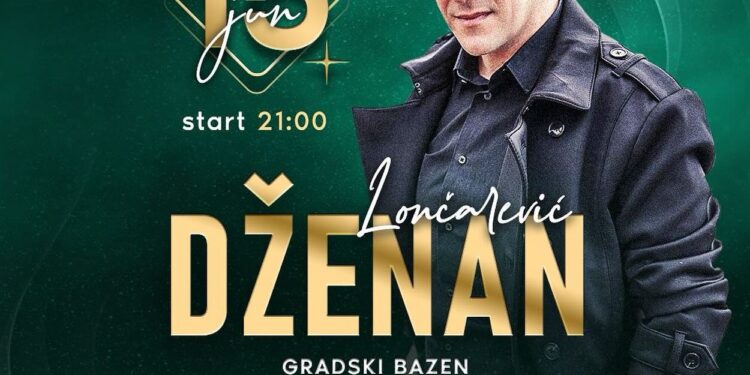 Otvara se nova sezona na Gradskom bazenu u Velikoj Plani, nastupa Dženan Lončarević