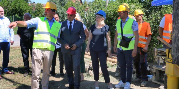 Gradonačelnica Smedereva posetila radove na bunaru u Drugovcu