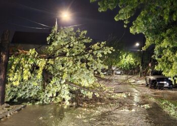 Nevreme pogodilo Smederevo, budite oprezni, obilne padavine očekuju se i danas