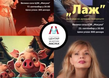 Septembar u Velikoj Plani u znaku pozorišta u CZK „Masuka“
