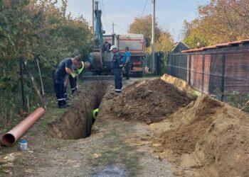 JKP Vodovod Smederevo gradi mrežu fekalne kanalizacije