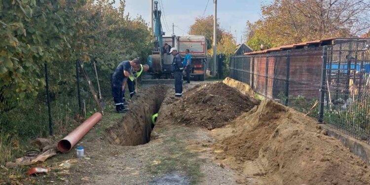 JKP Vodovod Smederevo gradi mrežu fekalne kanalizacije