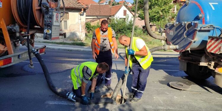Preventivno održavanje i priprema za nastupajući kišni period atmosferske kanalizacije