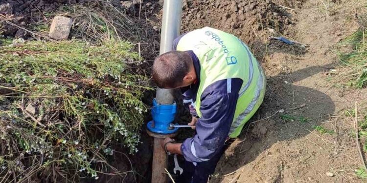 JKP Vodovod Smederevo: Izgradnja vodovodne mreže u Industrijskoj zoni