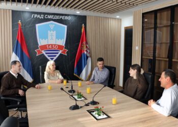 Gradonačelnica Smedereva ugostila Saru Stokić