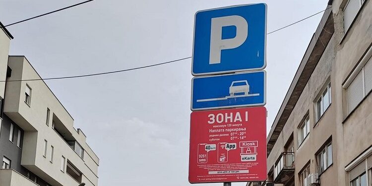 JKP Miloš MItrović: Bez naplate parkin 1., 2. i 7. januara