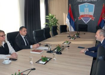 Zamenik gradonačelnice Smedereva ugostio generalnog sekretara Matice srpske