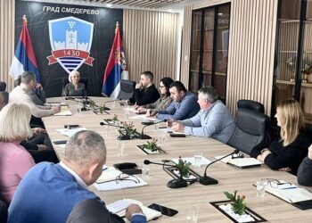 Gradonačelnica Smedereva održala radne sastanke sa direktorima ustanova i načelnicima Gradske uprave