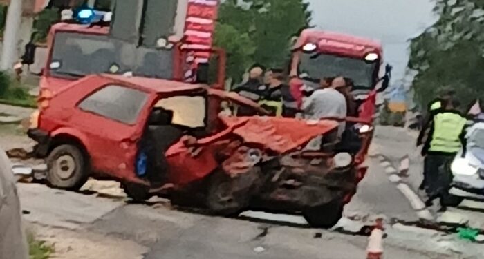 Teška saobraćajna nesreća u Vranovu
