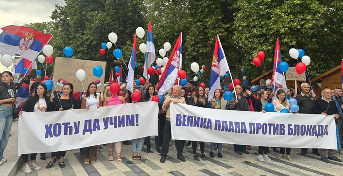 Velika Plana poslala poruku – STOP BLOKADAMA – NE DAMO SRBIJU!