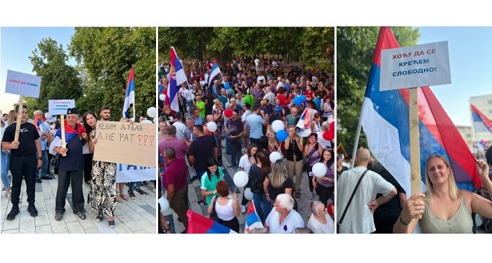 Velika Plana poslala poruku – STOP BLOKADAMA – NE DAMO SRBIJU!