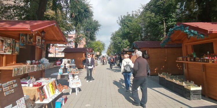Otvoren jesenji sajam cveća, meda, zimnice i vina