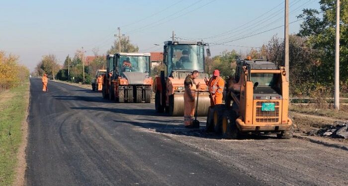 U toku rehabilitacija dela državnog puta na teritoriji grada Smedereva