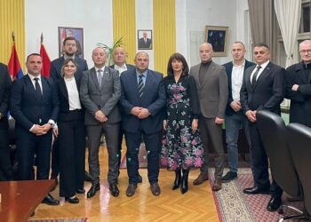 Načelnik Podunavskog okruga ugostio zvaničnike povodom Nušićevih dana
