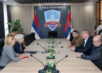 Predstavnici Ministarstva sporta i Saveza sportova Srbije posetili Smederevo