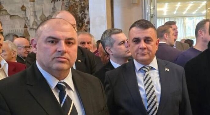 Zamenik gradonačelnika Smedereva i načelnik Podunavskog okruga na prijemu u ruskoj ambasadi
