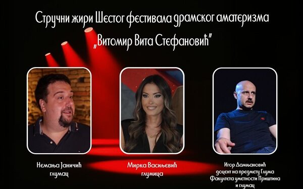 CZK Masuka predstavio Stručni žiri 6. festivala dramskog amaterizma „Vitomir Vita Stefanović“
