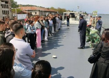 Brod Vojske Srbije „Kozara“ uplovio u Smederevo