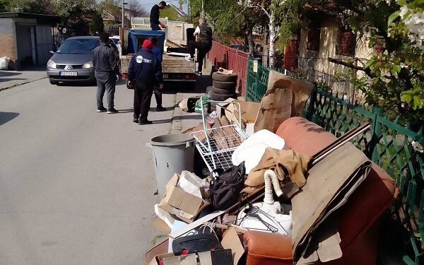 JKP Zelenilo i groblja Smederevo: Uspešna akcija uklanjanja kabastog otpada
