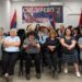 SNS Smederevo: Sastanak sa Unijom žena i transparent SRBIJA POBEĐUJE!
