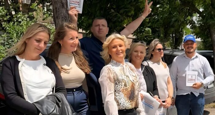 SNS Smederevo: Narod zna – SRBIJA POBEĐUJE!