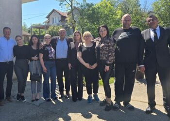 Delegacija Podunavskog okruga i Grada Smedereva posetila dom Anđele Stevanović