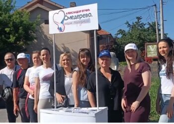 SNS Smederevo: Građani sve više podržavaju politiku mira, nenasilja i razvoja