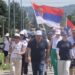 Za stabilnost i budućnost: Aktivisti SNS iz Smedereva i Velike Plane nastavili marš ka prestonici