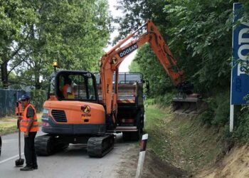 JKP „Parking servis“ čisti kanale i propuste duž Goranske ulice i Beogradskog puta