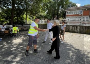Gradonačelnica Smedereva posetila radove na Ekonomsko-trgovinskoj školi