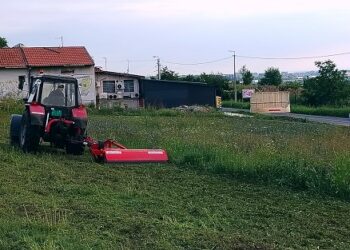 Zelenilo Smederevo: Košenje javnih površina u Ulici Crvene armije