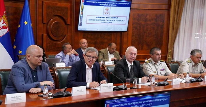 Načelnik Podunavskog okruga na operativnom sastanku u Vladi Srbije