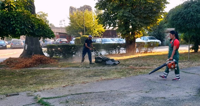 Zelenilo Smederevo sređuje parkove, Tvrđavu i prostor uz Šalinački put