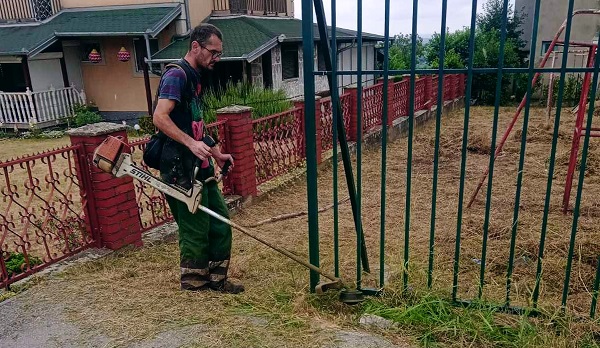 Zelenilo Smederevo: Radovi na Dečijem igralištu u ulici Milovana Ilića Čiče