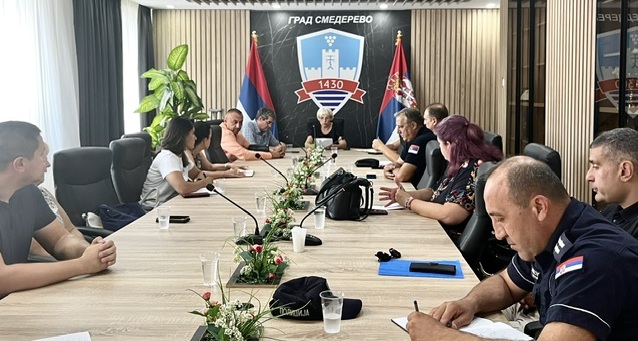 Održana sednica Gradskog štaba za vanredne situacije