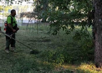 Zelenilo Smederevo: Uređeno dvorište Monopola i očišćena fontana „Parnjača“